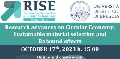 Research advances on Circular Economy: Sustainable material selection and Rebound effects